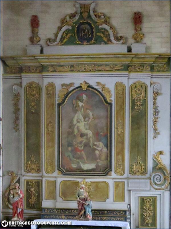 Retable de l'église de Saint-Pierre-et-Saint-Paul.