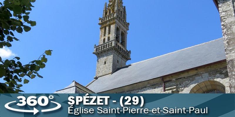 Vignette de l'église Saint-Pierre-et-Saint-Paul de Spézet.