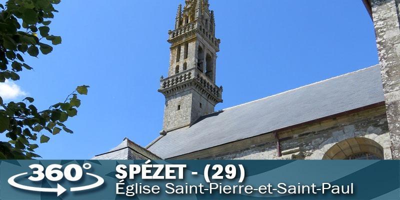 Vignette de l'église Saint-Pierre-et-Saint-Paul de Spézet.