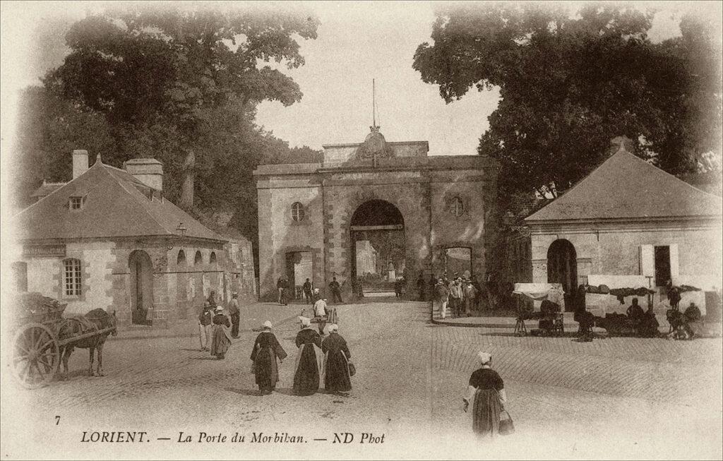 La porte du Morbihan dans le vieux Lorient.