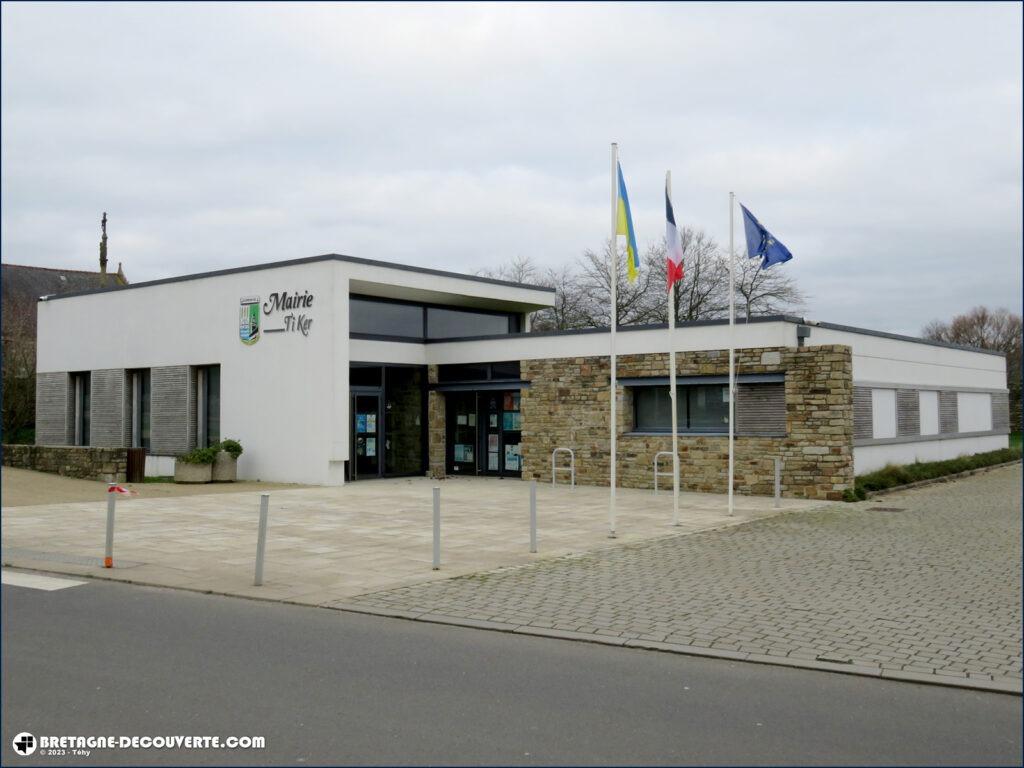 Mairie de la commune de Guipronvel dans le Finistère.