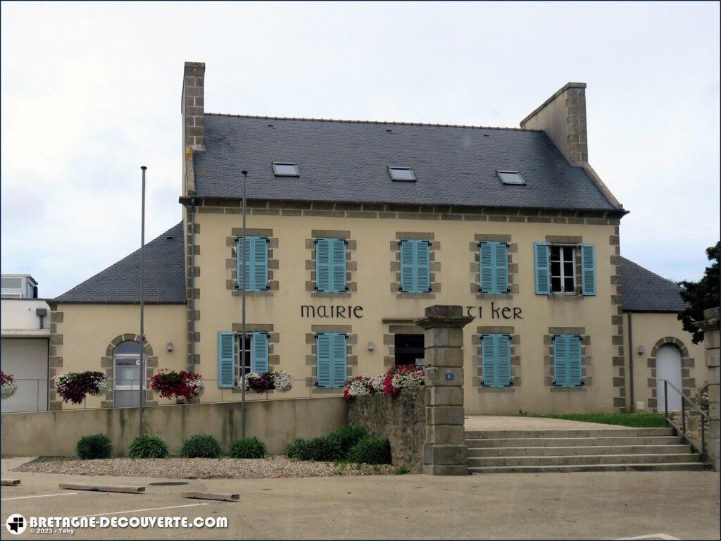 Mairie de la commune de Landéda dans le Finistère.