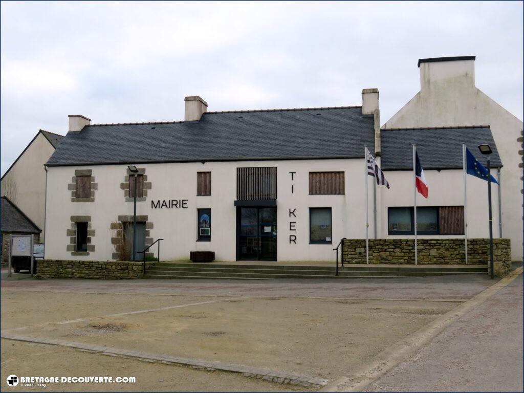 Mairie de la commune de Lanrivoaré dans le Finistère.