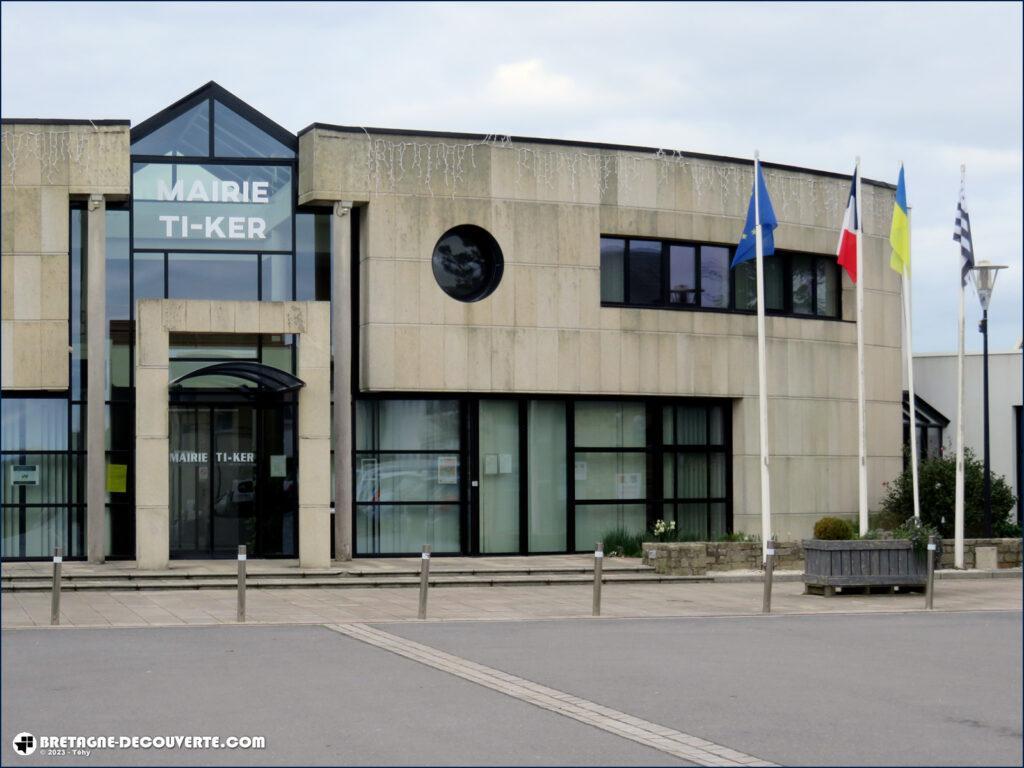 Mairie de la commune de Plouarzel dans le Finistère.