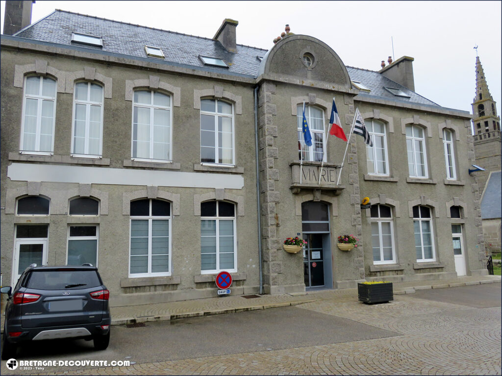 Mairie de la commune de Porspoder dans le Finistère.