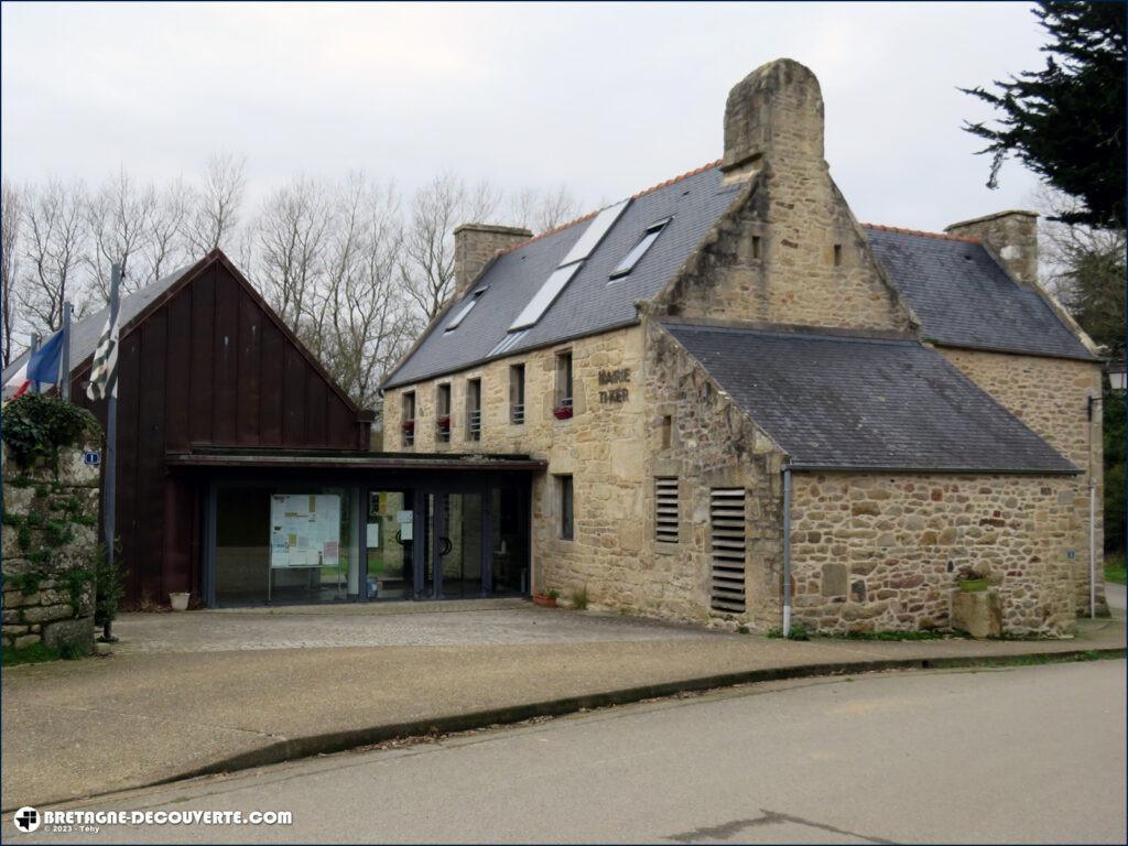 Mairie de la commune de Tréouergat dans le Finistère.