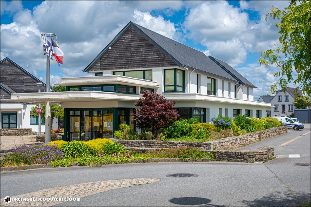 Mairie de la commune de Milizac dans le Finistère.