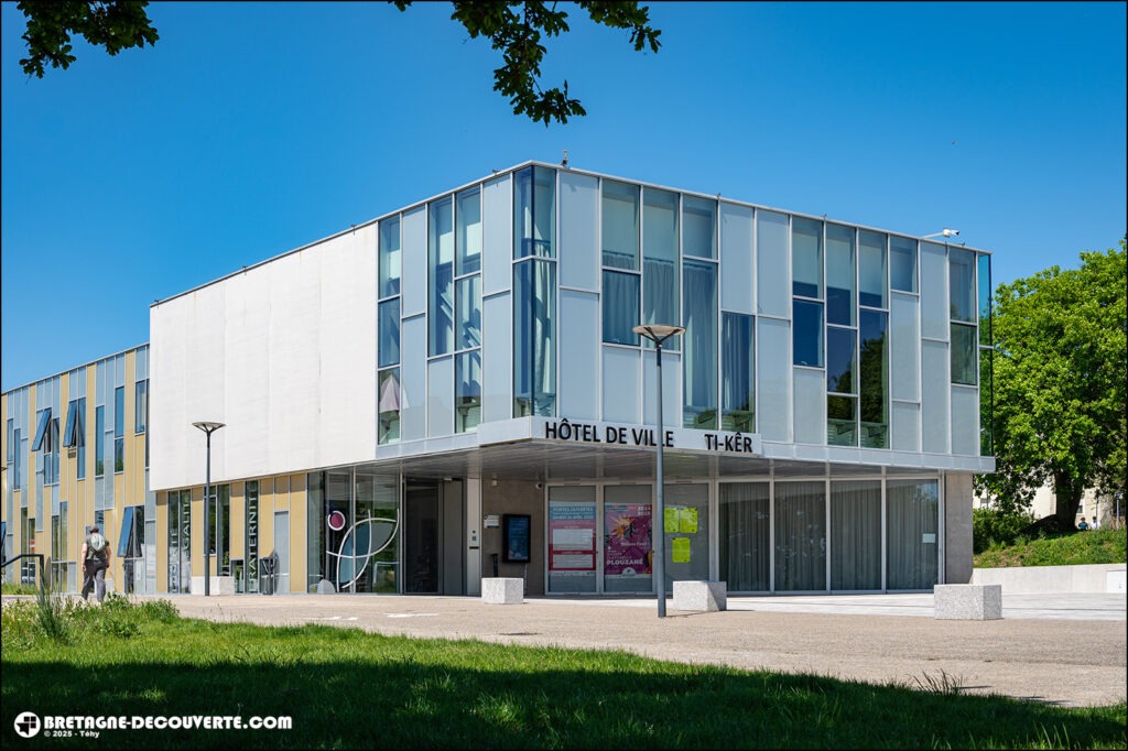 Mairie de la commune de Plouzané dans le Finistère.