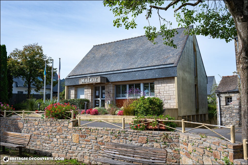 Mairie de la commune de Kersaint-Plabennec dans le Finistère.