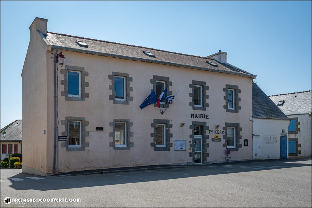Mairie de la commune de Tréflez dans le Finistère.
