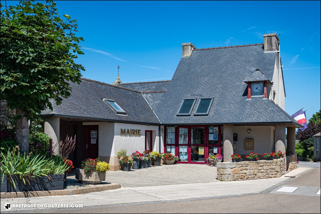 Mairie de la commune de Trézilidé dans le Finistère.