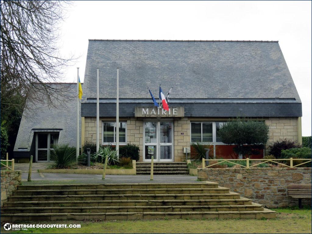 Mairie de la commune de Kersaint-Plabennec dans le Finistère.