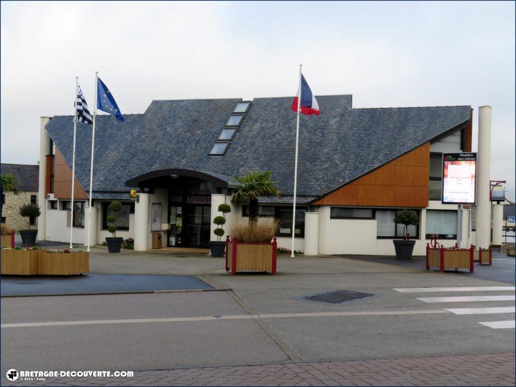 Mairie de la commune de Plouédern dans le Finistère.