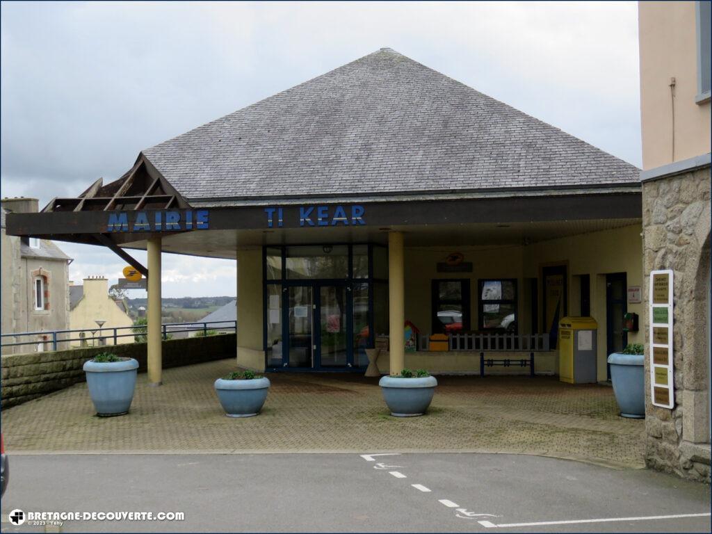 Mairie de la commune de Plouider dans le Finistère.