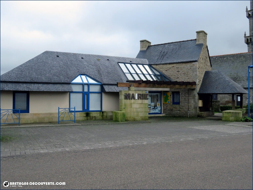 Mairie de la commune de Saint-Vougay dans le Finistère.