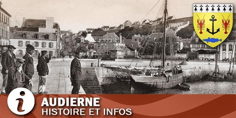 Vignette de la commune d'Audierne dans le Finistère.