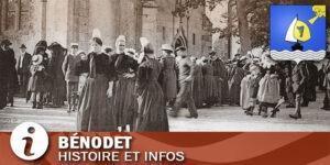Vignette de la commune de Bénodet dans le Finistère.