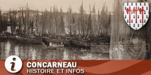 Vignette de la commune de Concarneau dans le Finistère.