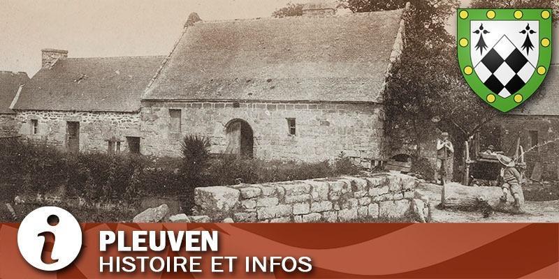 Vignette de la commune de Pleuven dans le Finistère.