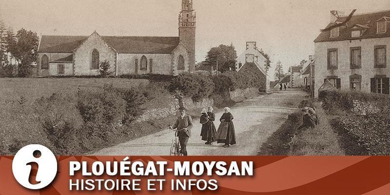 Vignette de la commune de Plouégat-Moysan dans le Finistère.