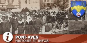 Vignette de la commune de Pont-Aven dans le Finistère.