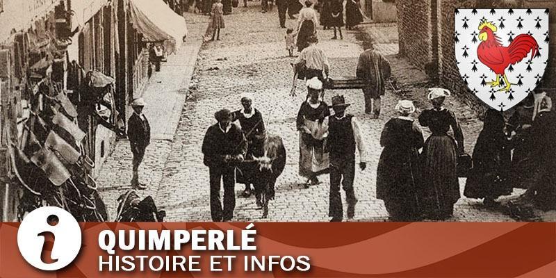 Vignette de la commune de Quimperlé dans le Finistère.