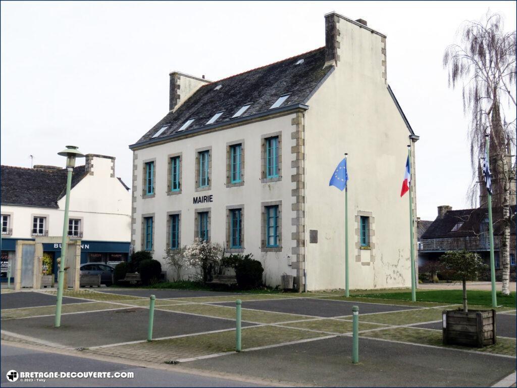 Mairie de la commune de Pleyber-Christ dans le Finistère.