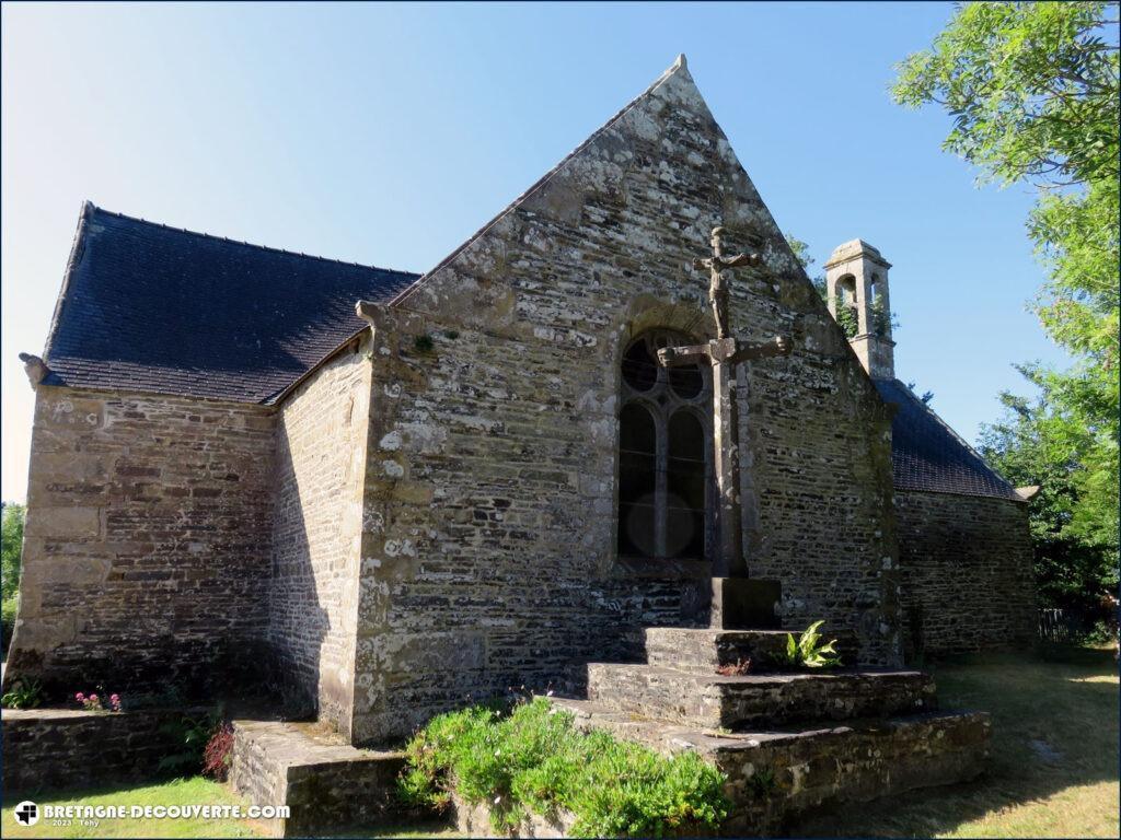 La chapelle Saint-Aubin sur la commune de Port-Launay
