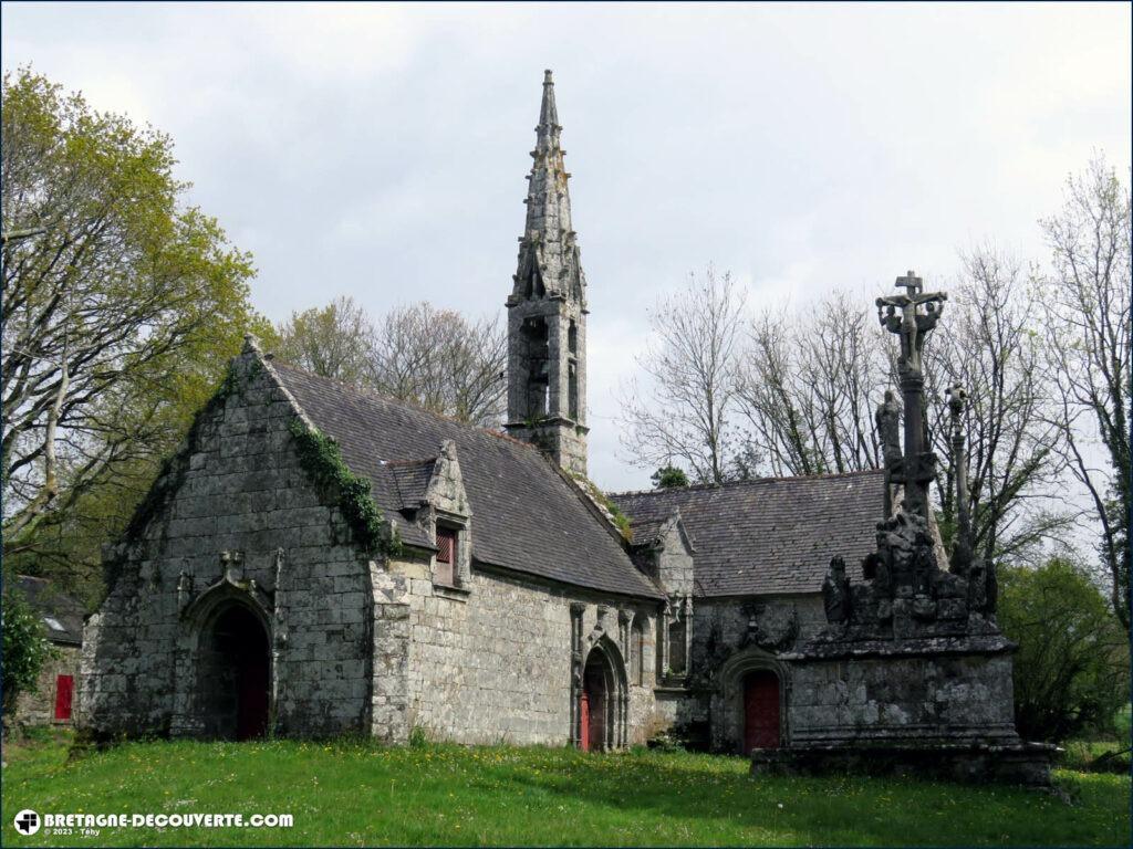 La chapelle Saint-Vénec sur la commune de Briec dans le Finistère.