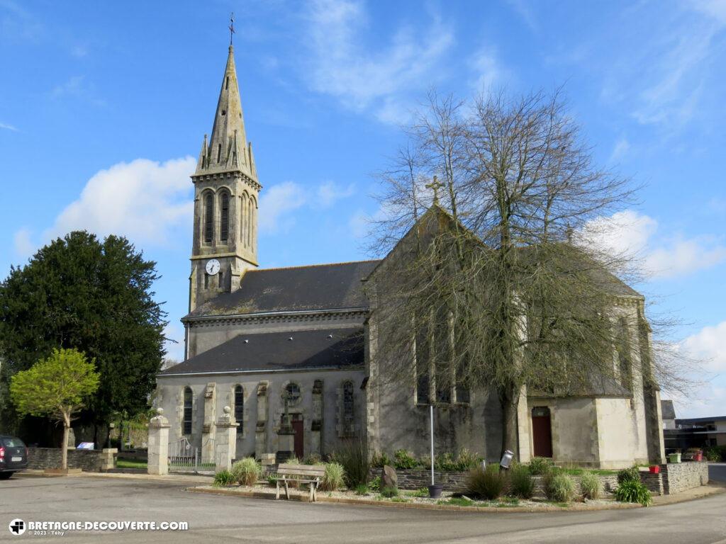 Église Saint-Fiacre de Lothey dans le Finistère