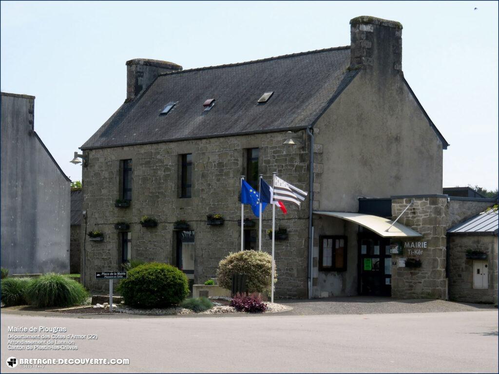 Mairie de la commune de Plougras.