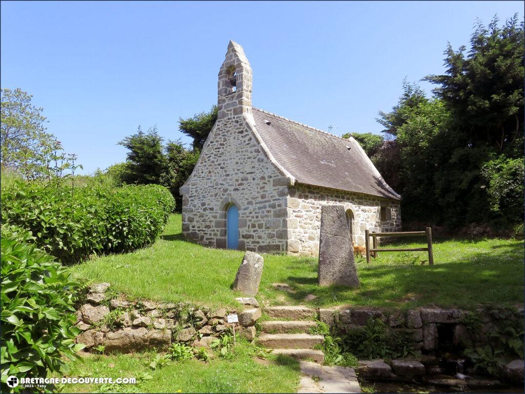 La chapelle Saint-Pol-Aurélien à Plougerneau au lieu dit Prad Paol.