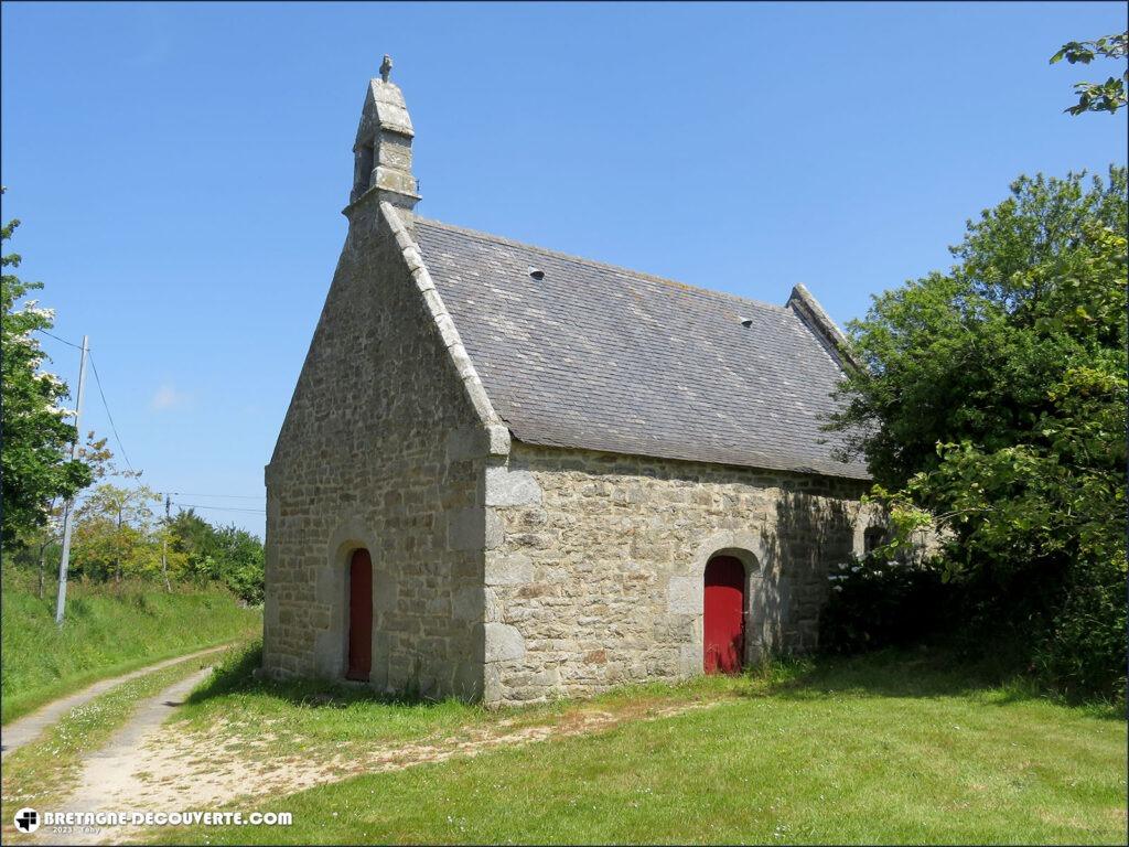 La chapelle Sainte-Anne à Plouguerneau.