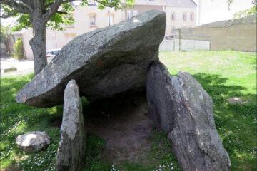 Le dolmen de Lilia à Plouguerneau.