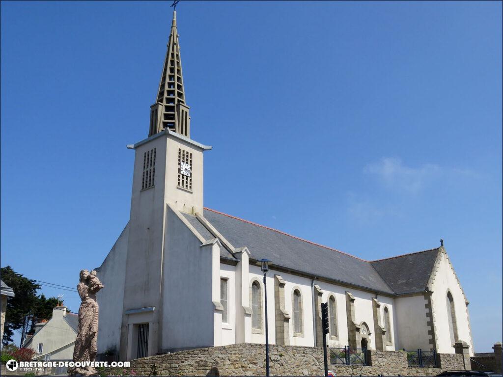 Église Notre-Dame de Lilia à Plouguerneau.