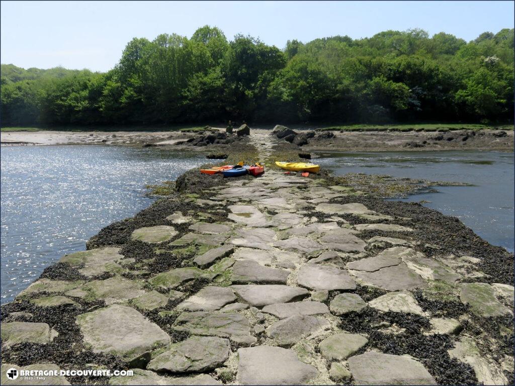 Le pont du diable à Plouguerneau.