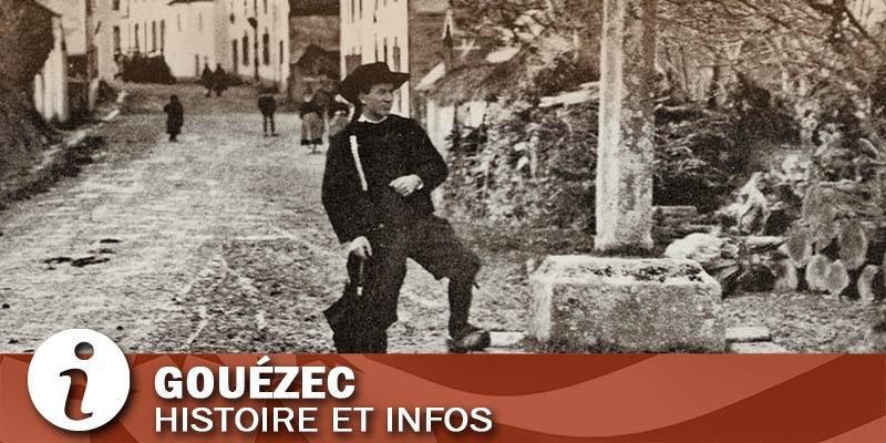 Gouézec dans le Finistère, histoire et informations.