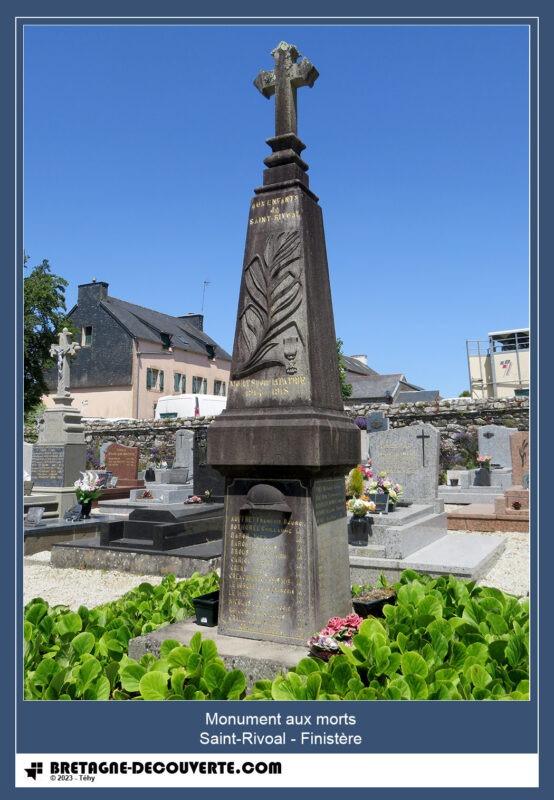 Monument aux morts de la commune de Saint-Rivoal.