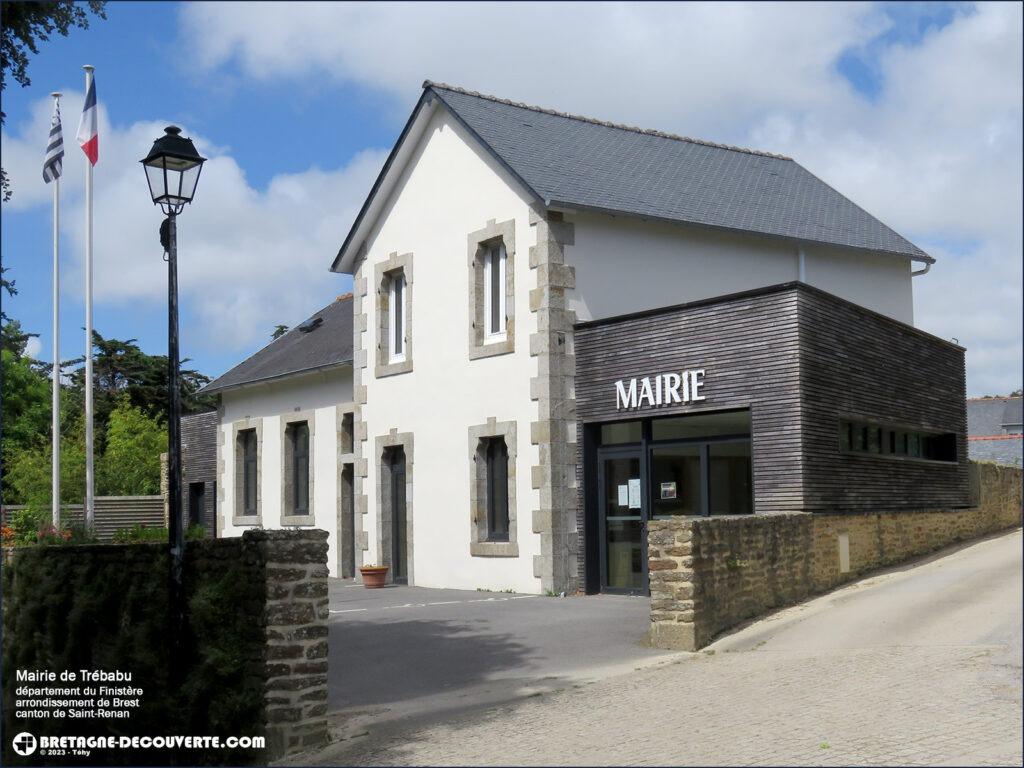 Mairie de la commune de Trébabu dans le Finistère