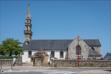 Église Saint-Valentin sur la commune de Guilers.