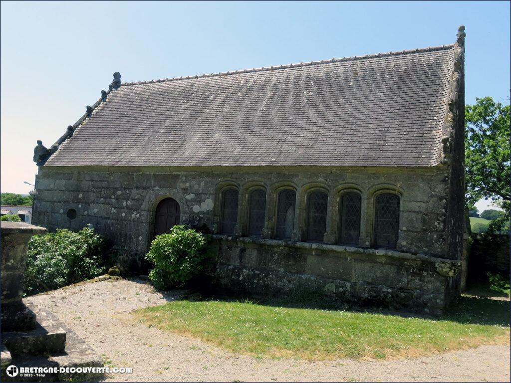 L'ossuaire de l'église de Brasparts.