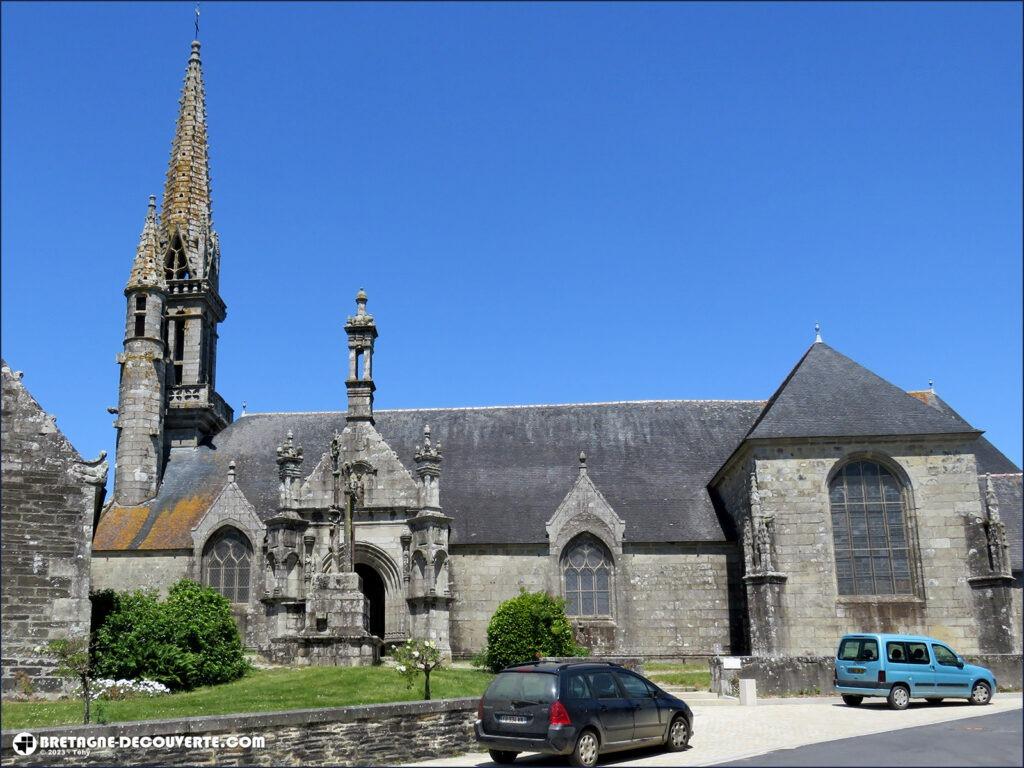 L'église Notre-Dame de Brasparts.