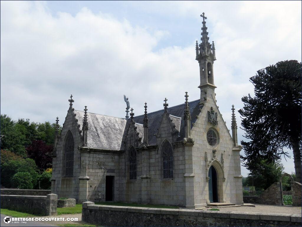 La chapelle Saint-Jacques sur la commune de Guiclan.