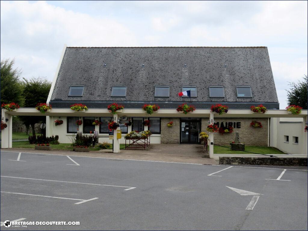 Mairie de la commune de Guiclan dans le Finistère.