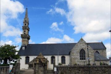 Église Saint-Valentin sur la commune de Guilers.