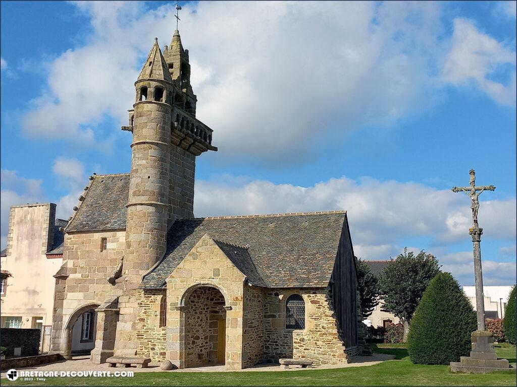 L'ancienne église Saint-Maudez de Henvic.