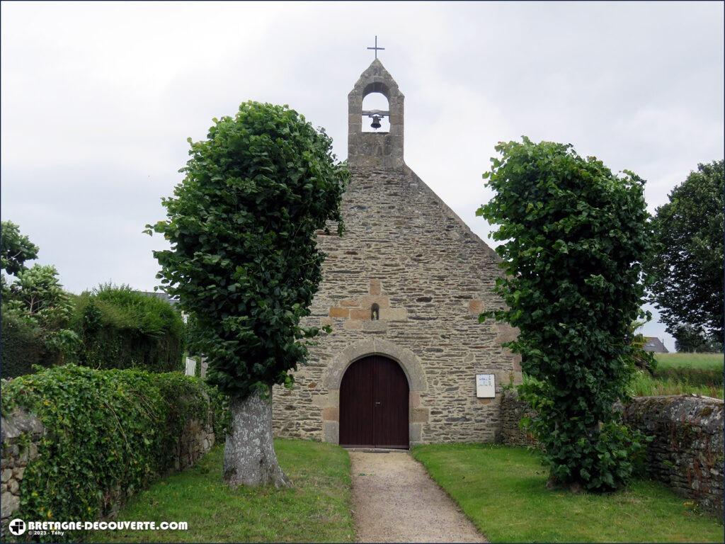 La chapelle Sainte-Marguerite sur la commune de Henvic.
