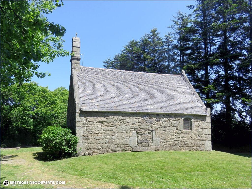 La chapelle Saint-Yves du Bergot sur la commune de Lannilis.