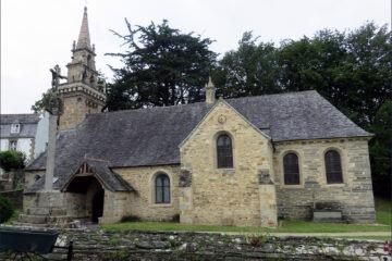 L'église Saint-Guénolé de Locquénolé.