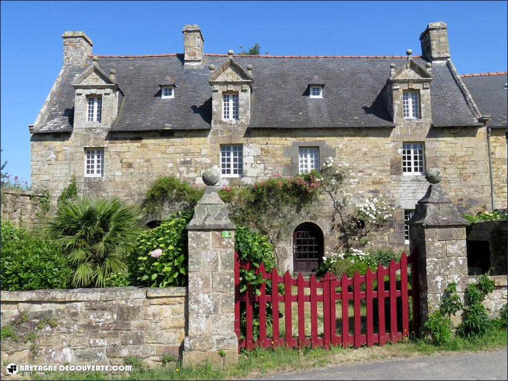 La manoir de Rosmorduc à Logonna-Daoulas.